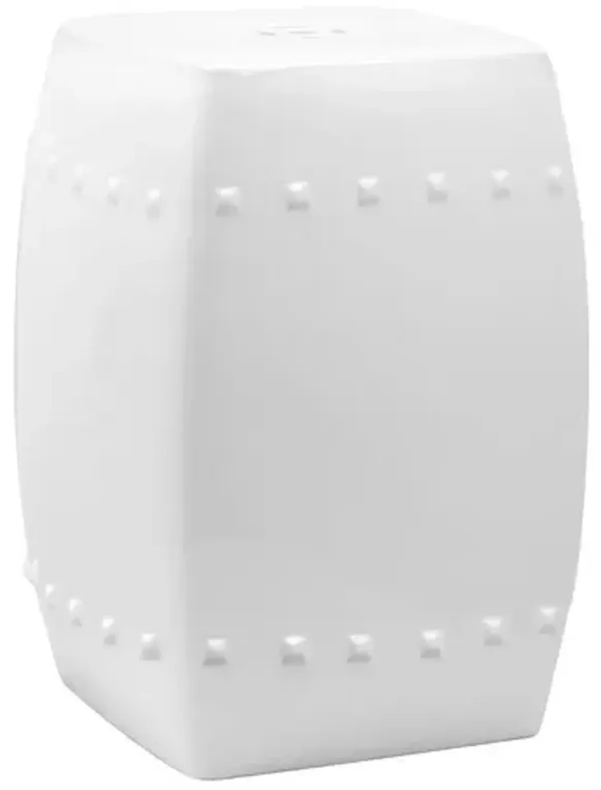 Freja Garden Stool - White