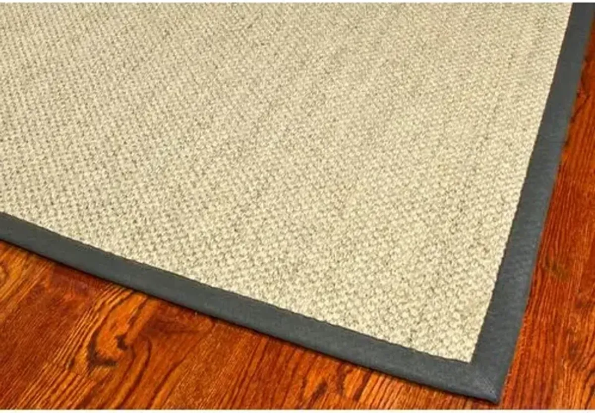 10'x14' Joplin Sisal Rug - Slate - Beige - Beige