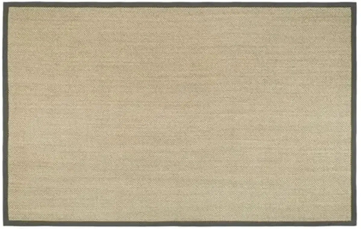 10'x14' Joplin Sisal Rug - Slate - Beige - Beige