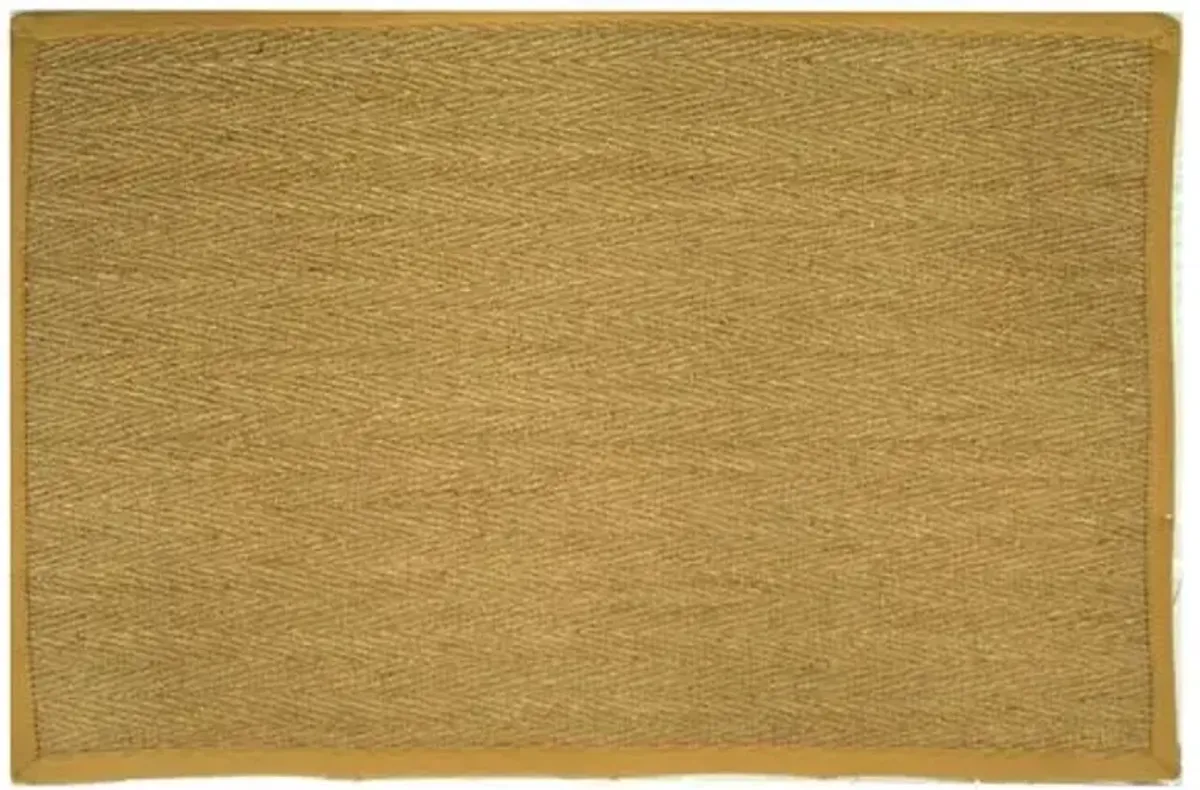 Cobain Sea-Grass Rug - Beige - Beige