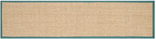 Malcom Sea-Grass Rug, Teal