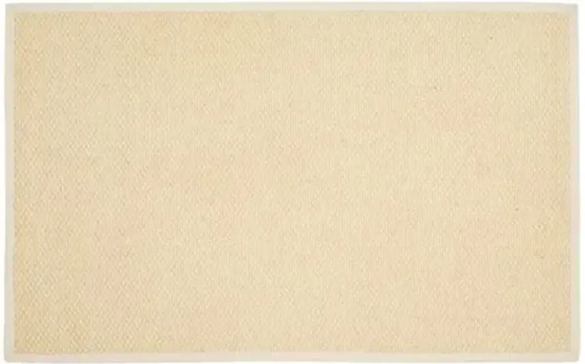 Eric Sisal Rug - Cream - Ivory - Ivory