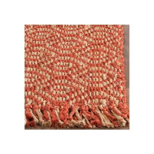 Vincent Sisal Rug - Rust - Red - Red