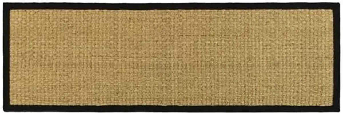 Malcolm Rug - Black - Beige - Beige