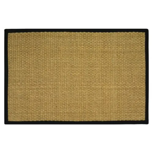 Malcolm Rug - Black - Beige - Beige