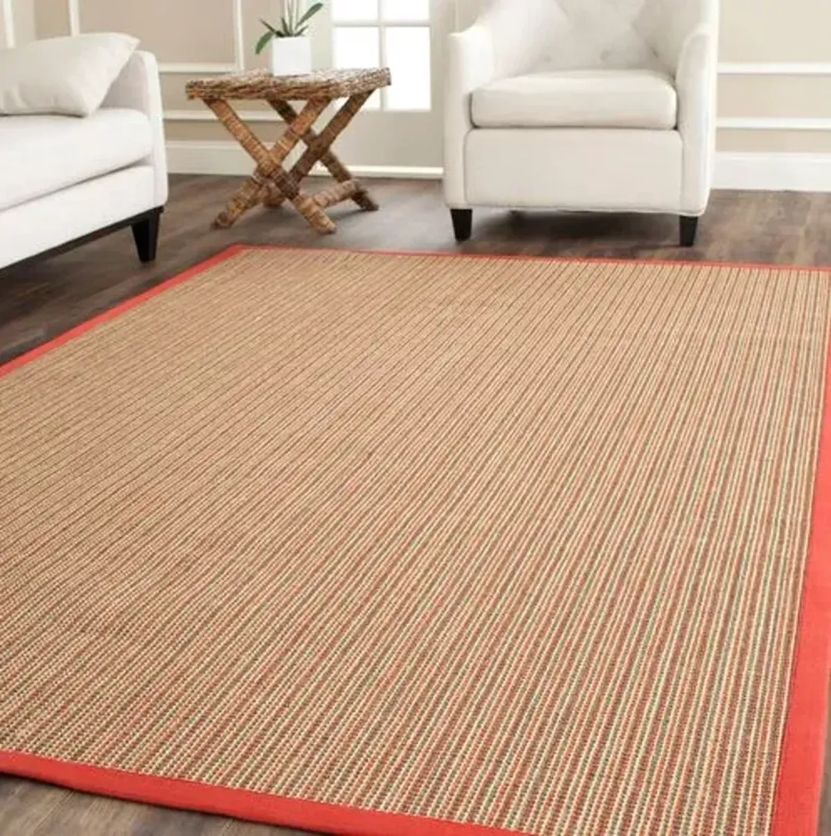 Lily Sisal Rug - Wheat - Beige - Beige