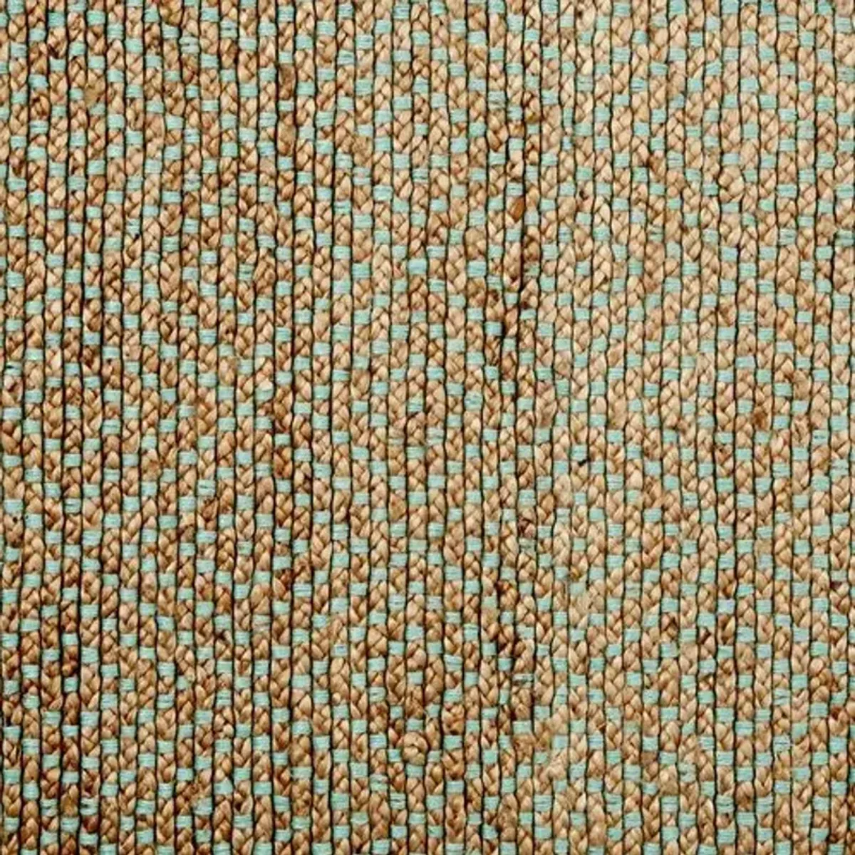 Siena Jute Rug - Natural/Green - Brown - Brown