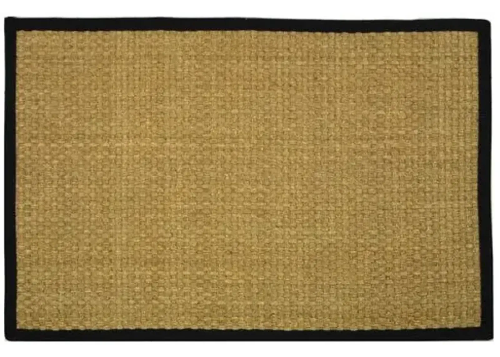 Malcolm Rug - Black - Beige - Beige