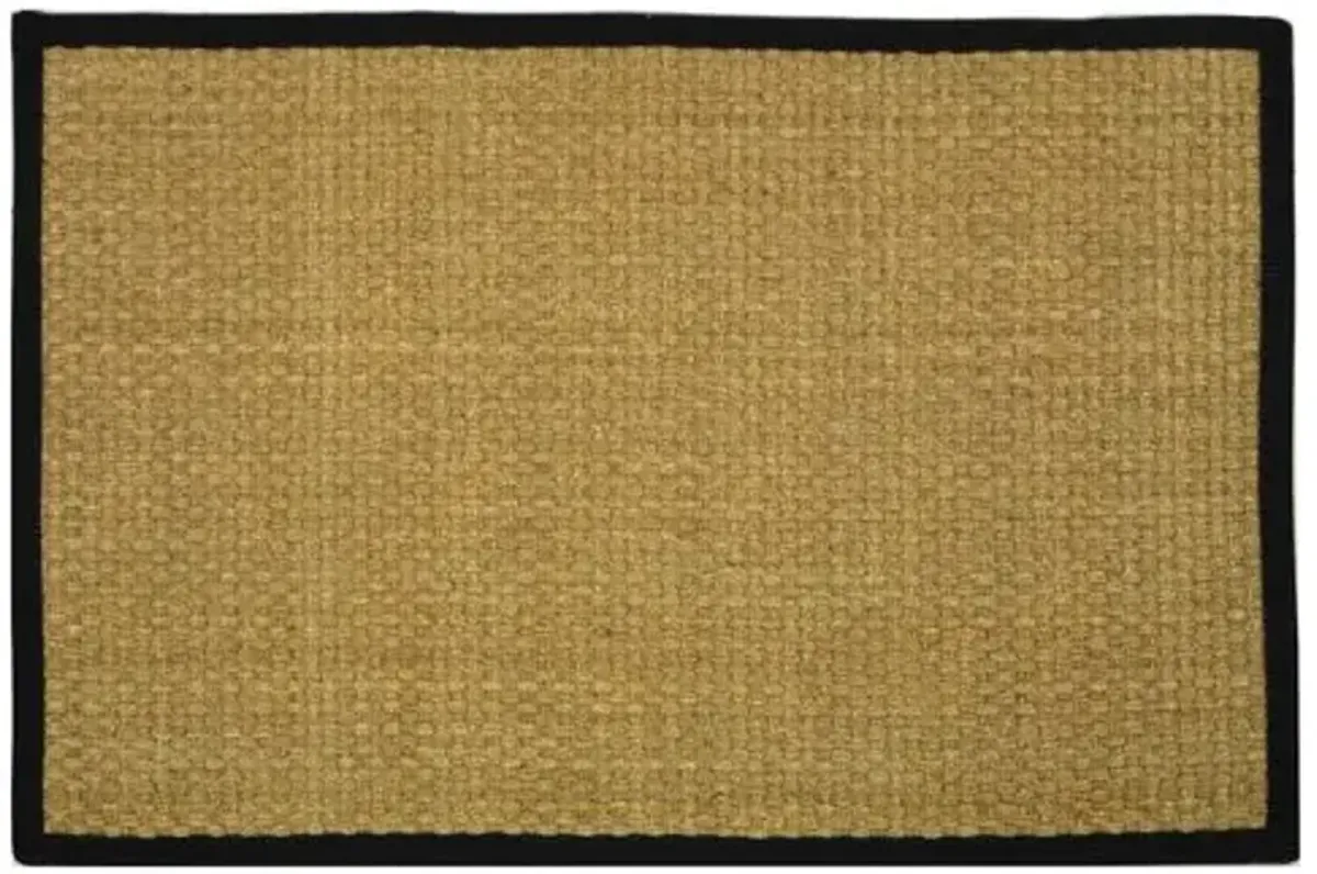 Malcolm Rug - Black - Beige - Beige