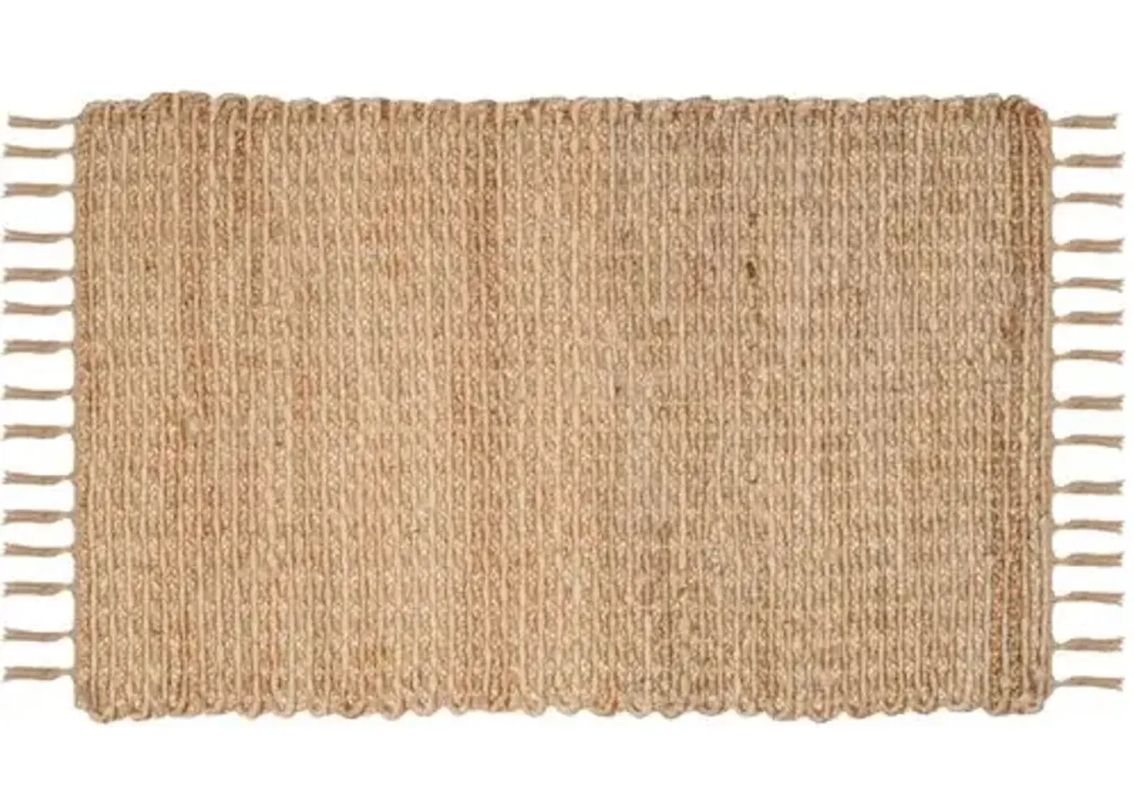 Athens Jute Rug - Natural - Beige - Beige