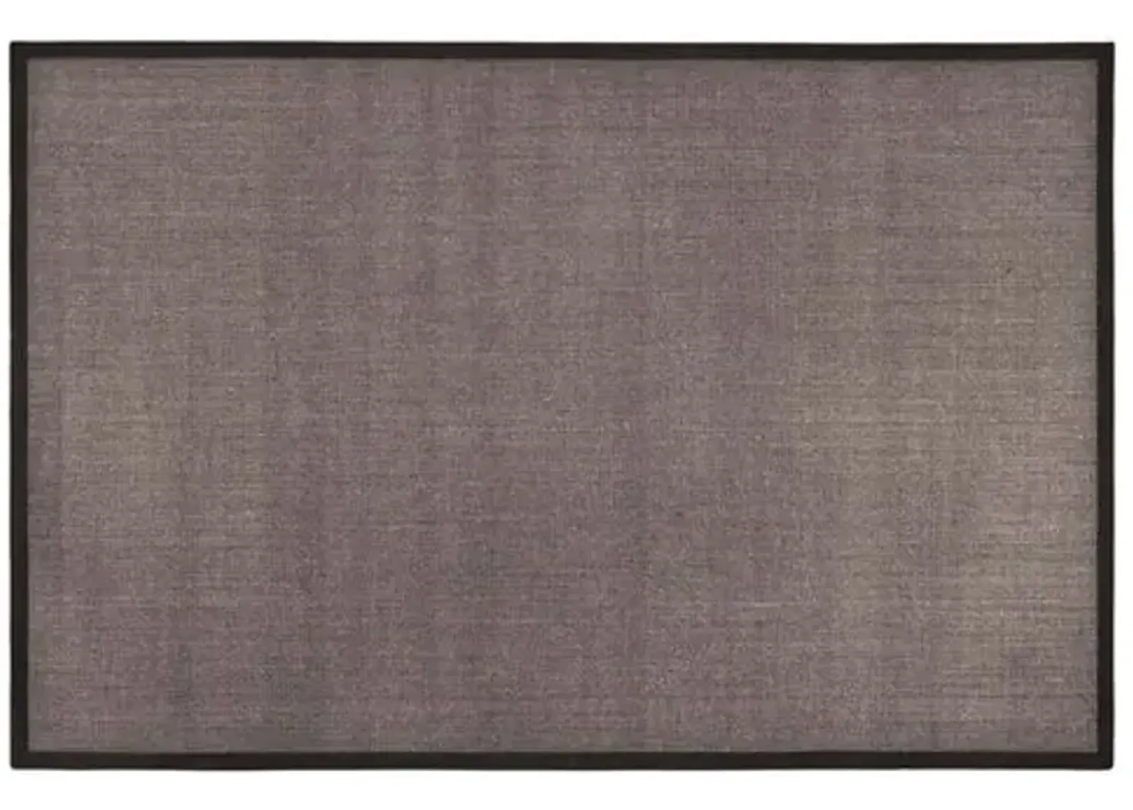 Lily Sisal Rug - Charcoal - Gray - Gray