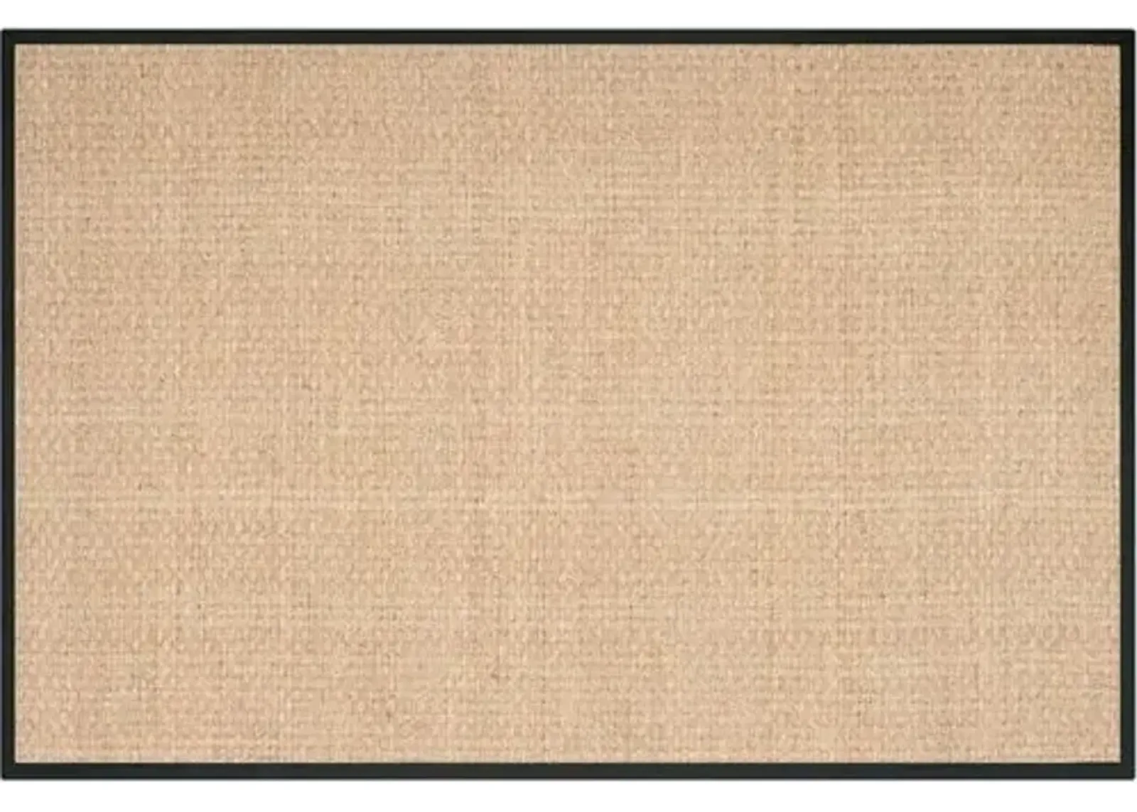 Malcolm Rug - Black - Beige - Beige