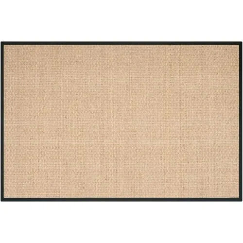 Malcolm Rug - Black - Beige - Beige