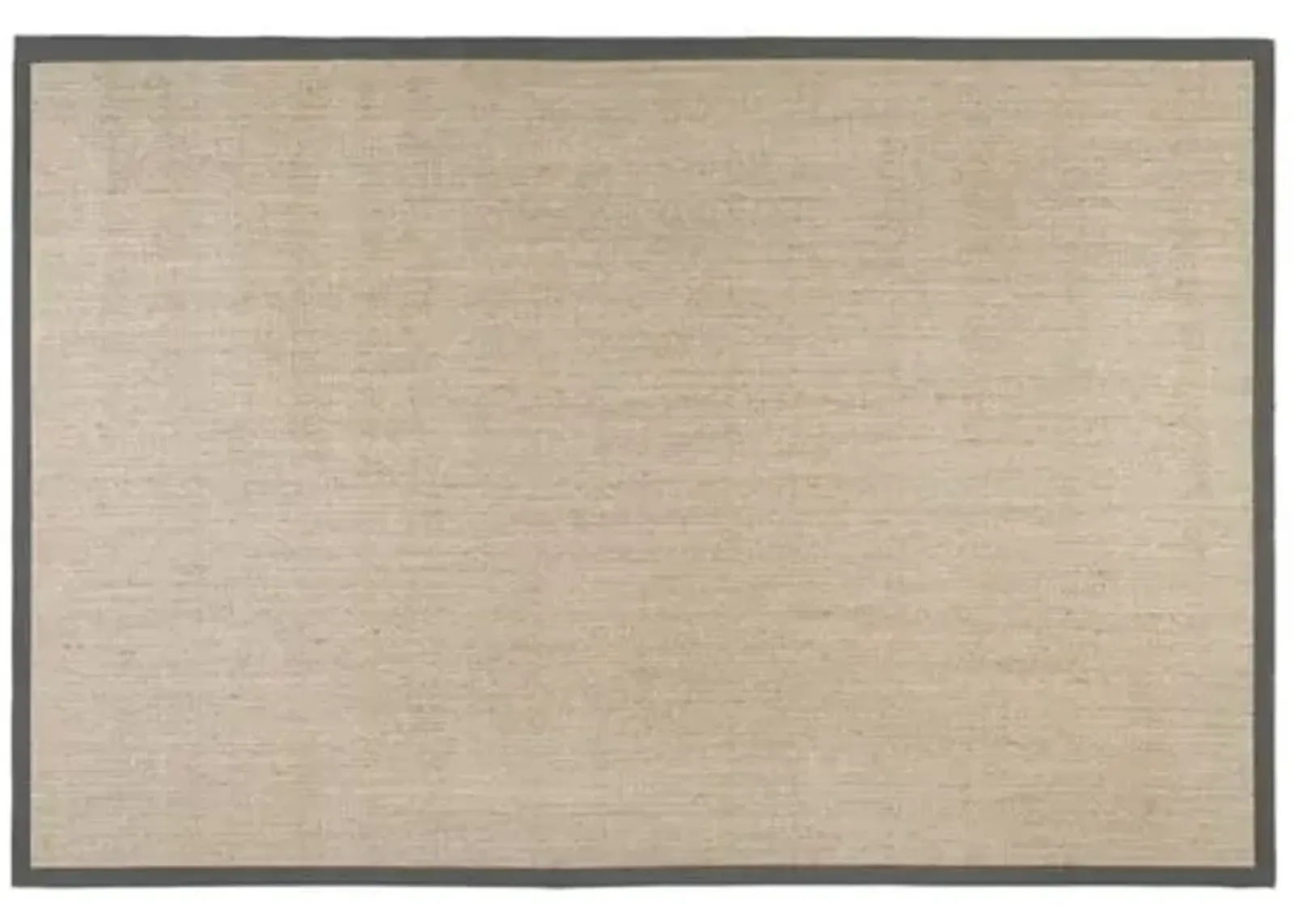 2'x8' Lily Sisal Rug - Marble/Gray - Beige - Beige