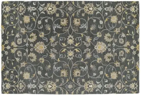 Mary Rug - Graphite - Gray - Gray