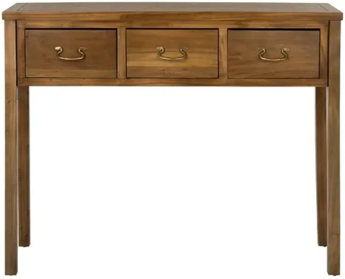 Majorie Console - Natural - Brown