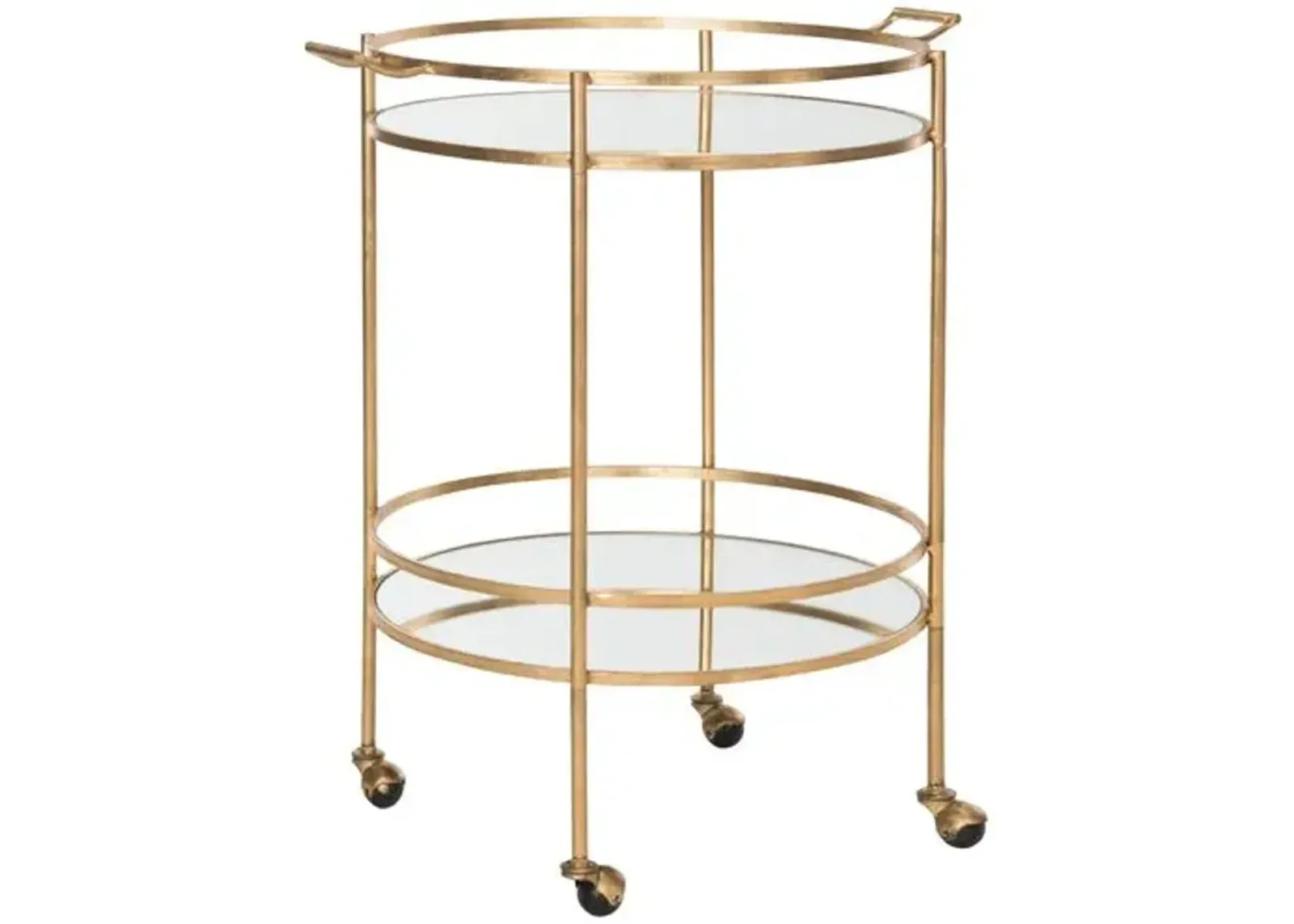 Larisa Bar Cart - Gold