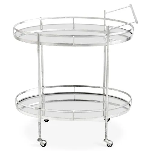 Remy Bar Cart - Silver