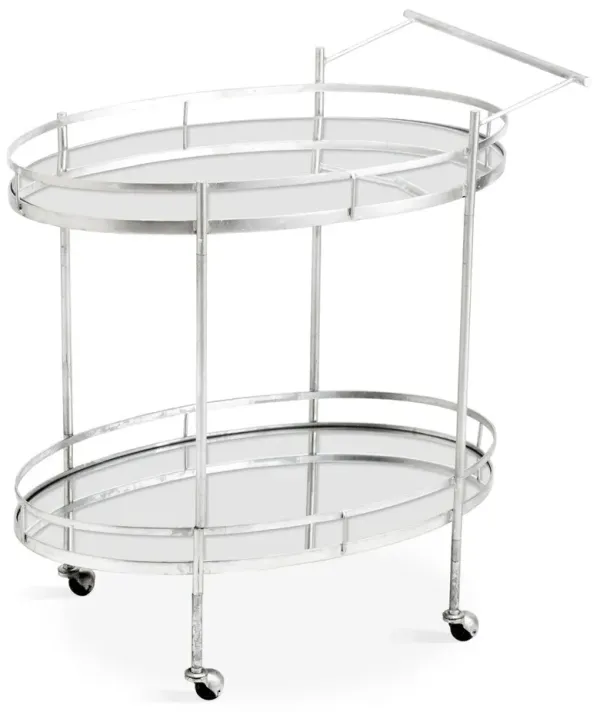 Remy Bar Cart, Silver