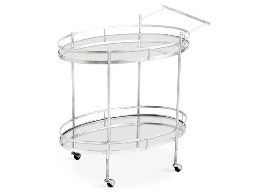 Remy Bar Cart - Silver