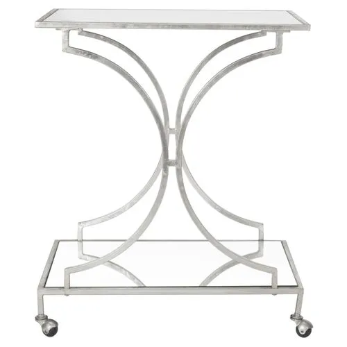 Ivanna Bar Cart - Silver