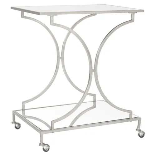 Ivanna Bar Cart - Silver