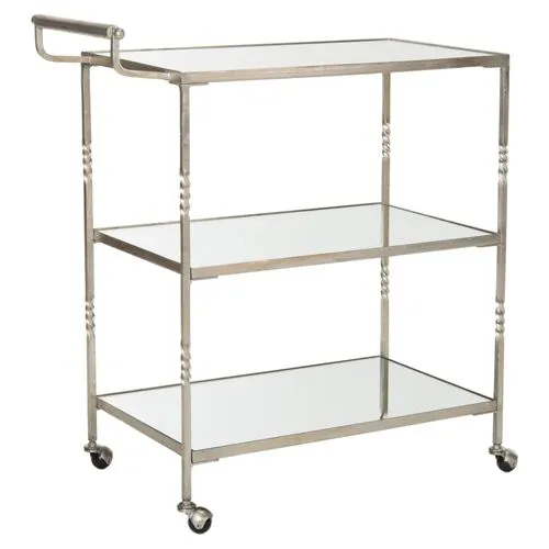 Andrei Bar Cart - Silver