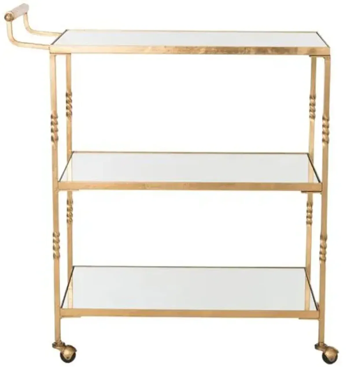 Andrei Bar Cart - Gold