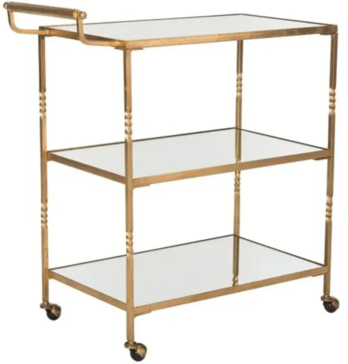 Andrei Bar Cart - Gold