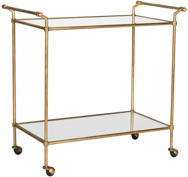 Finn Bar Cart, Gold