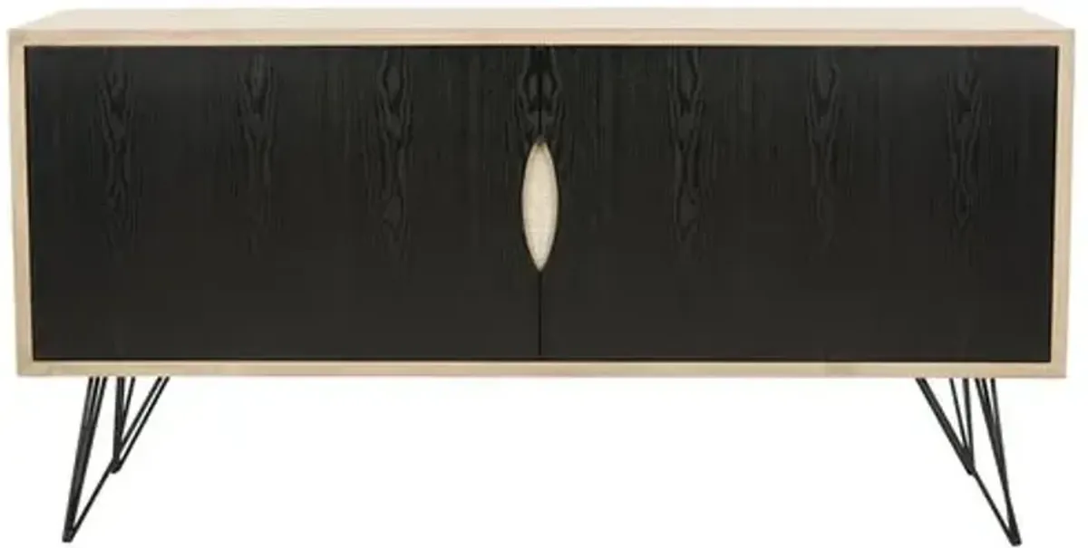 Jennifer Sideboard - Light Oak - Beige