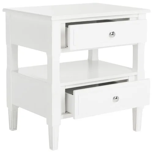 Lovisa Nightstand - White