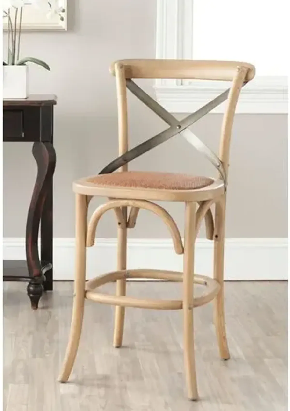 Graham Counter Stool - Natural/Black