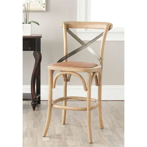 Graham Counter Stool - Natural/Black