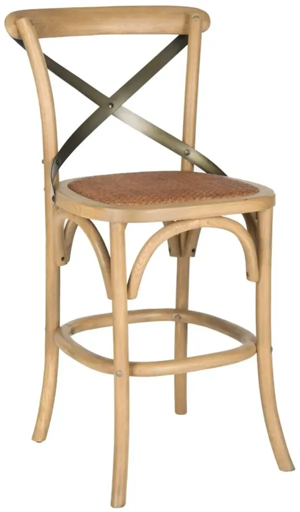 Graham Counter Stool - Natural/Black