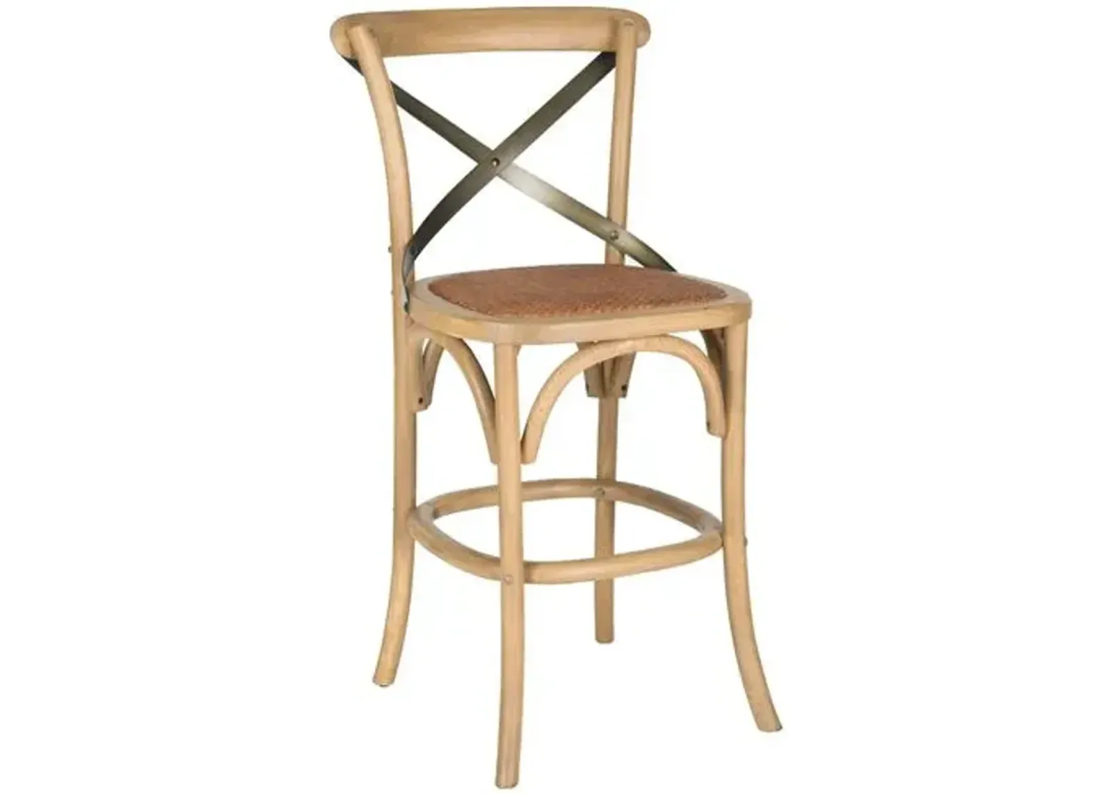 Graham Counter Stool - Natural/Black