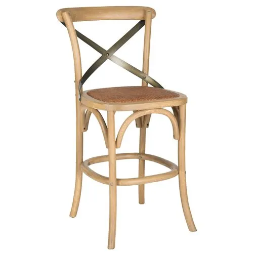 Graham Counter Stool - Natural/Black