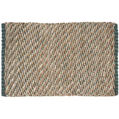 Putnam Jute Rug - Blue/Natural - Blue