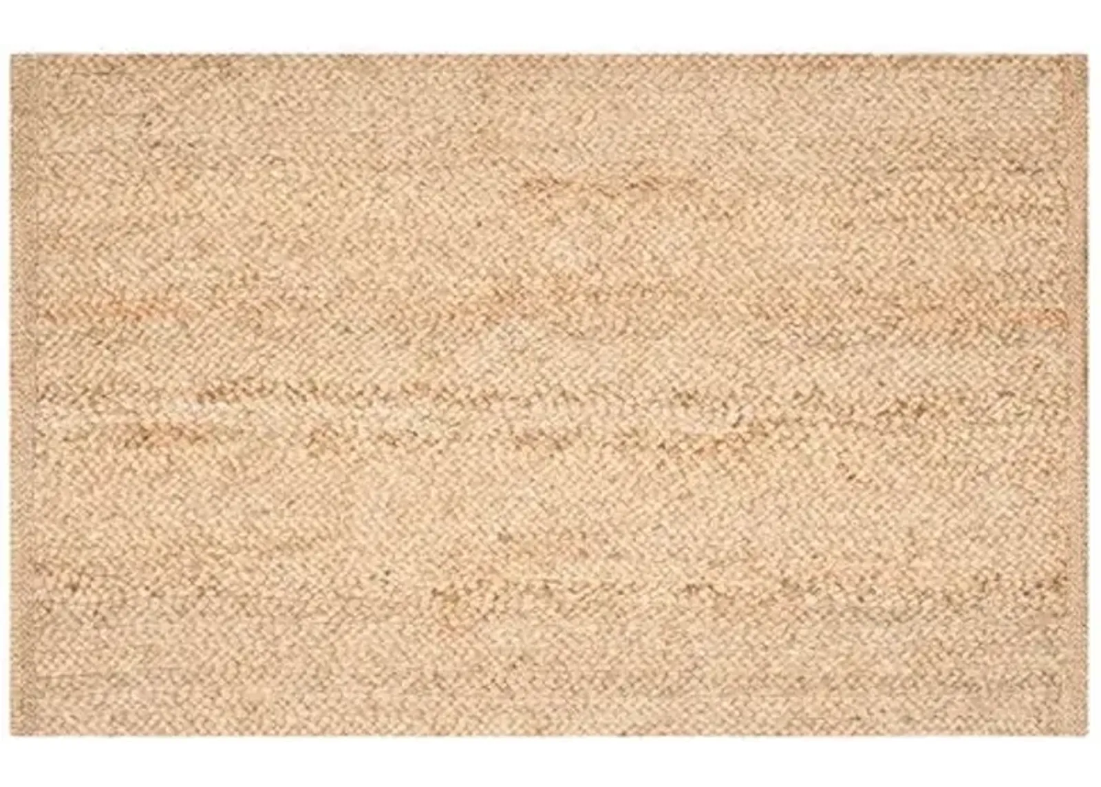 Zelie Dhurrie Jute Rug - Natural - Beige - Beige