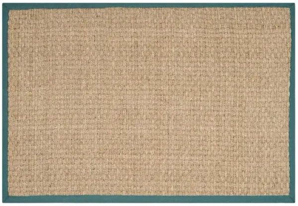 Malcom Sea-Grass Rug, Teal