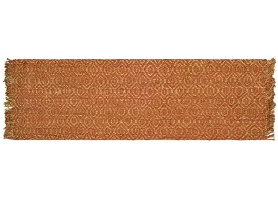 Vincent Sisal Rug - Rust - Red - Red