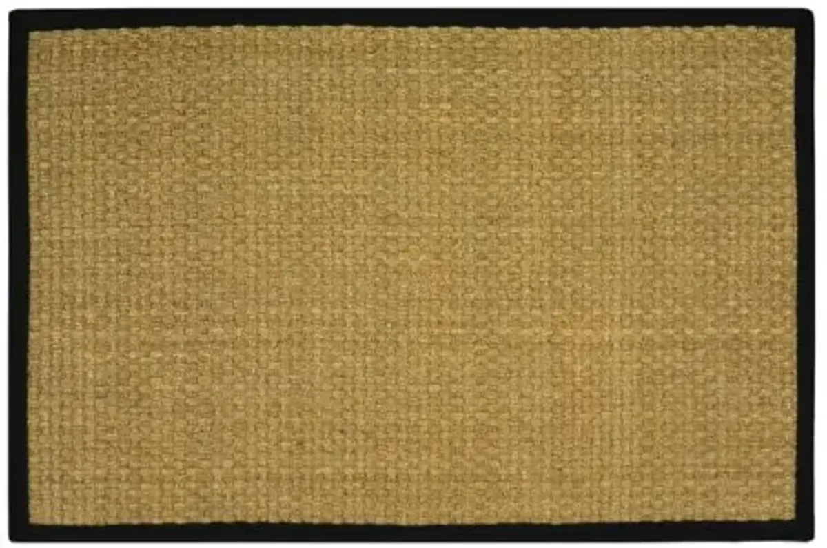 Malcolm Rug - Black - Beige - Beige