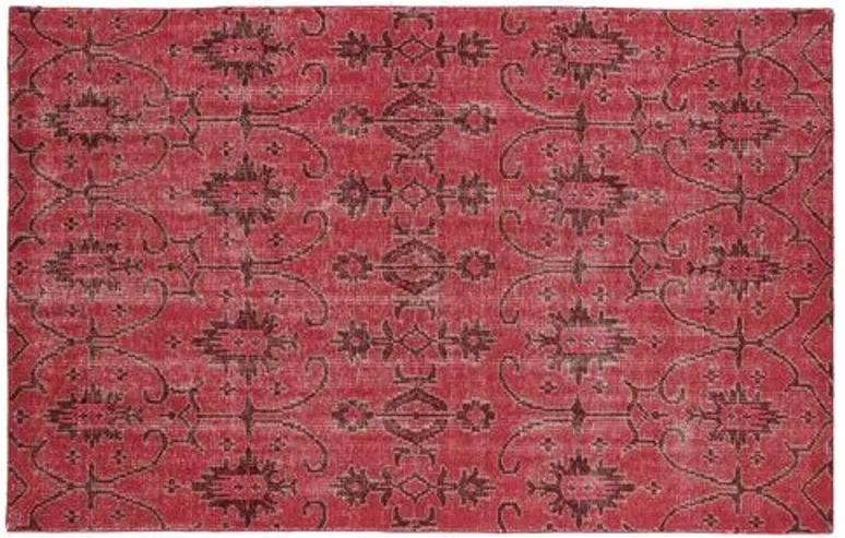 Talia Rug - Raspberry - Red - Red