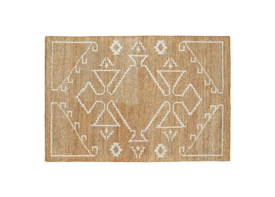 Conner Rug - Copper - Beige - Beige