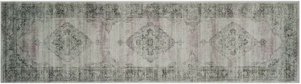 2'2"x6' Medlin Runner, Light Blue