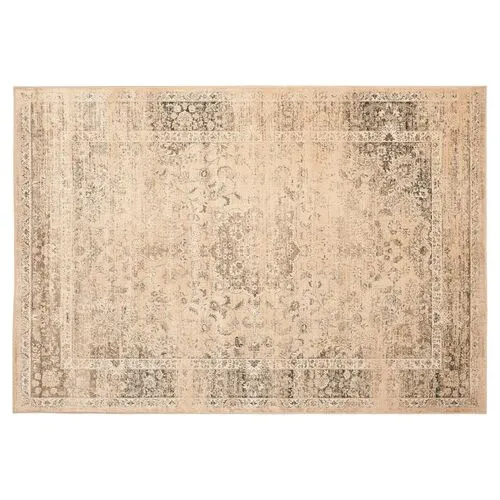 4'x5'7" Medlin Rug - Light Blue - Gray - Gray