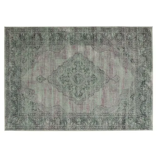 Medlin Rug - Light Blue - Gray - Gray