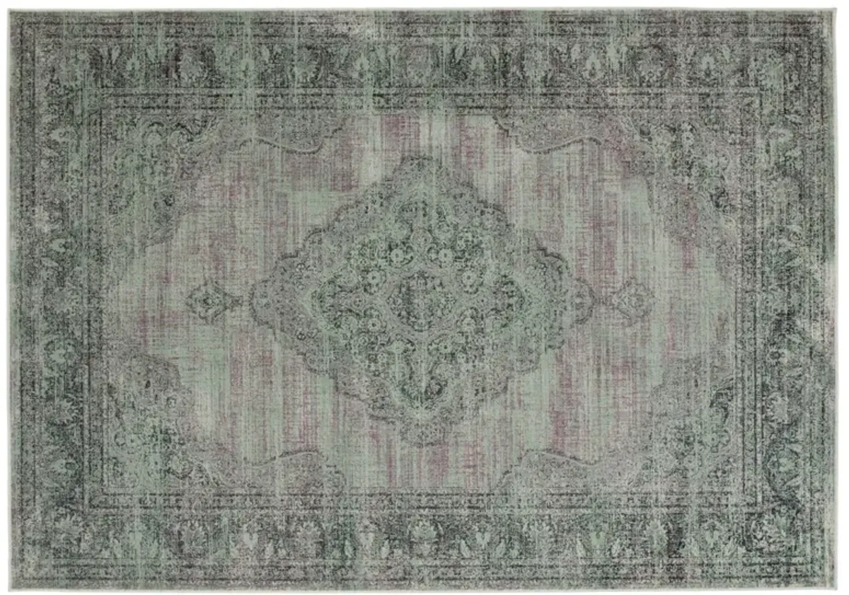 Medlin Rug - Light Blue - Gray - Gray