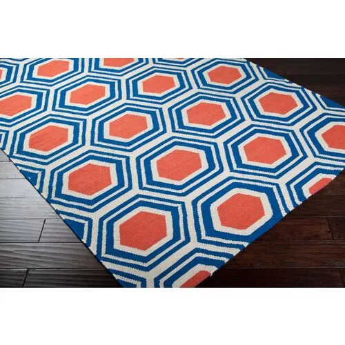 Medlin Rug - Light Blue - Gray - Gray