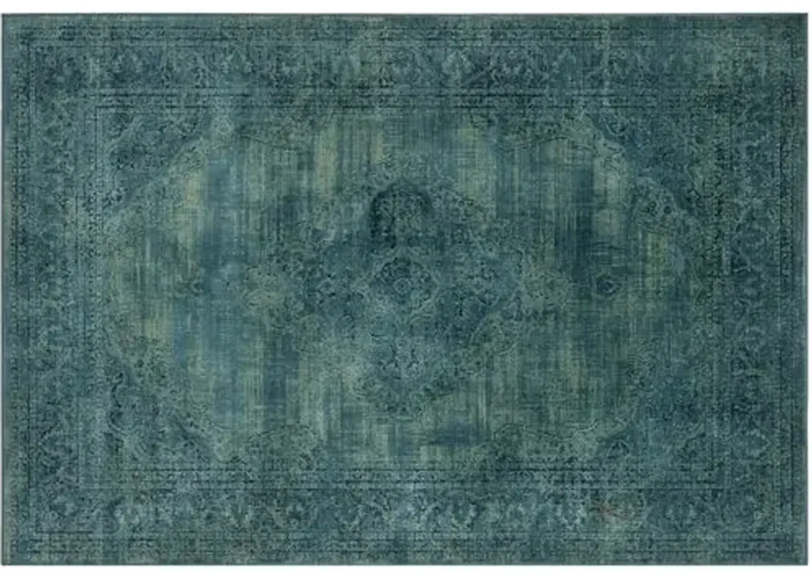 Medlin Rug - Teal - Blue - Blue